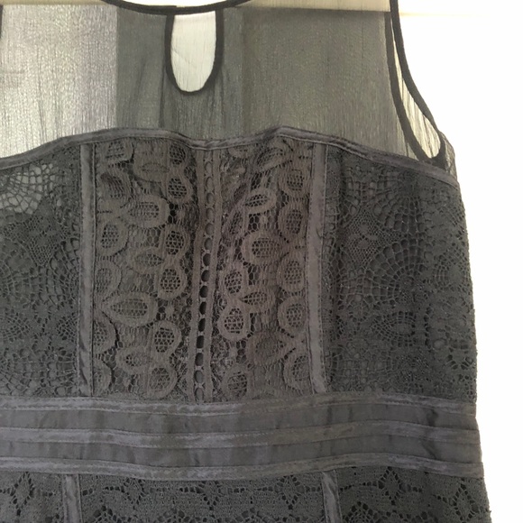 Cynthia Steffe black lace cocktail dress - Picture 7 of 8